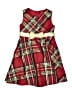 Rare Editions 100% Polyester Plaid Red Dress Size 4T - photo 1