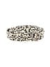 J.Crew 100% Silk Animal Print Ivory Belt Size Med - Lg - photo 1