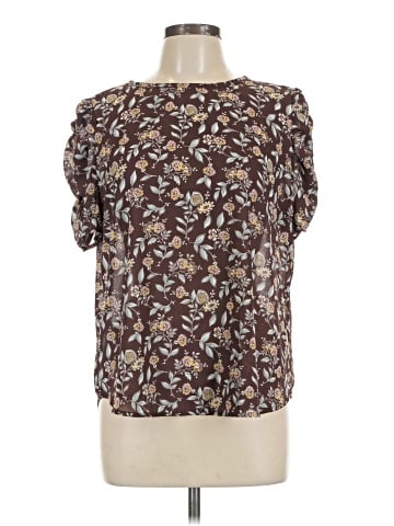 Ann Taylor LOFT Short Sleeve Blouse (view 1)