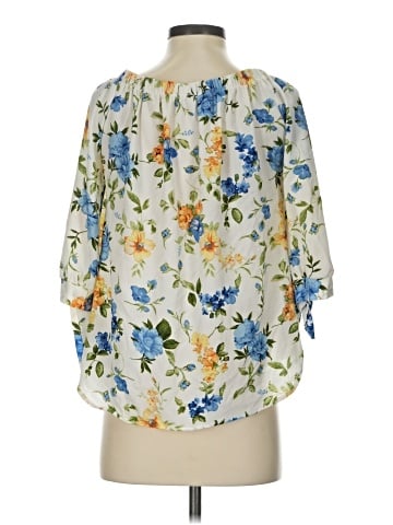 April 3/4 Sleeve Blouse (view 2)