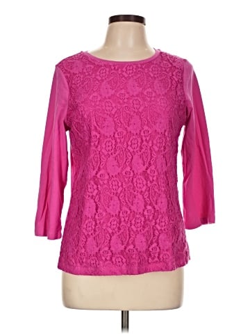 Laura Scott 3/4 Sleeve Top (view 1)