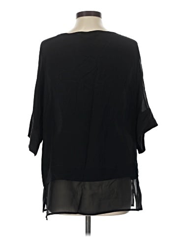 Banana Republic Factory Store 3/4 Sleeve Silk Top (view 2)