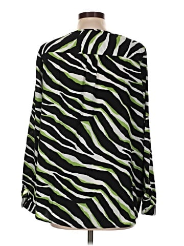Jones New York Signature Long Sleeve Blouse (view 2)