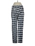 Zara Basic Houndstooth Blue Casual Pants Size S - photo 2
