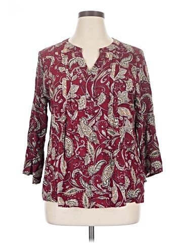 Fun2Fun 3/4 Sleeve Blouse (view 1)