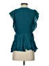 FP One Teal Short Sleeve Blouse Size S (estimated) - photo 2