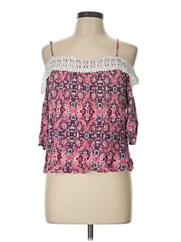 Derek Heart Sleeveless Blouse (view 1)
