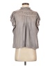 J by Joie 100% Polyester Gray Short Sleeve Blouse Size S - photo 1
