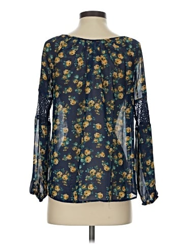 Derek Heart Long Sleeve Blouse (view 2)