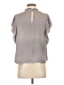 J by Joie 100% Polyester Gray Short Sleeve Blouse Size S - photo 2