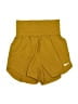 Nike 100% Polyester Solid Yellow Athletic Shorts Size XS - photo 1