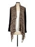 Sunny Leigh 100% Polyester Brown Cardigan Size L - photo 1