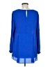Vince Camuto 100% Polyester Blue Long Sleeve Blouse Size M - photo 2