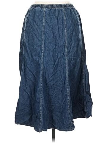 Cabin Creek Denim Skirt (view 2)