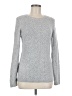 Talbots Chevron-herringbone Gray Pullover Sweater Size M - photo 1