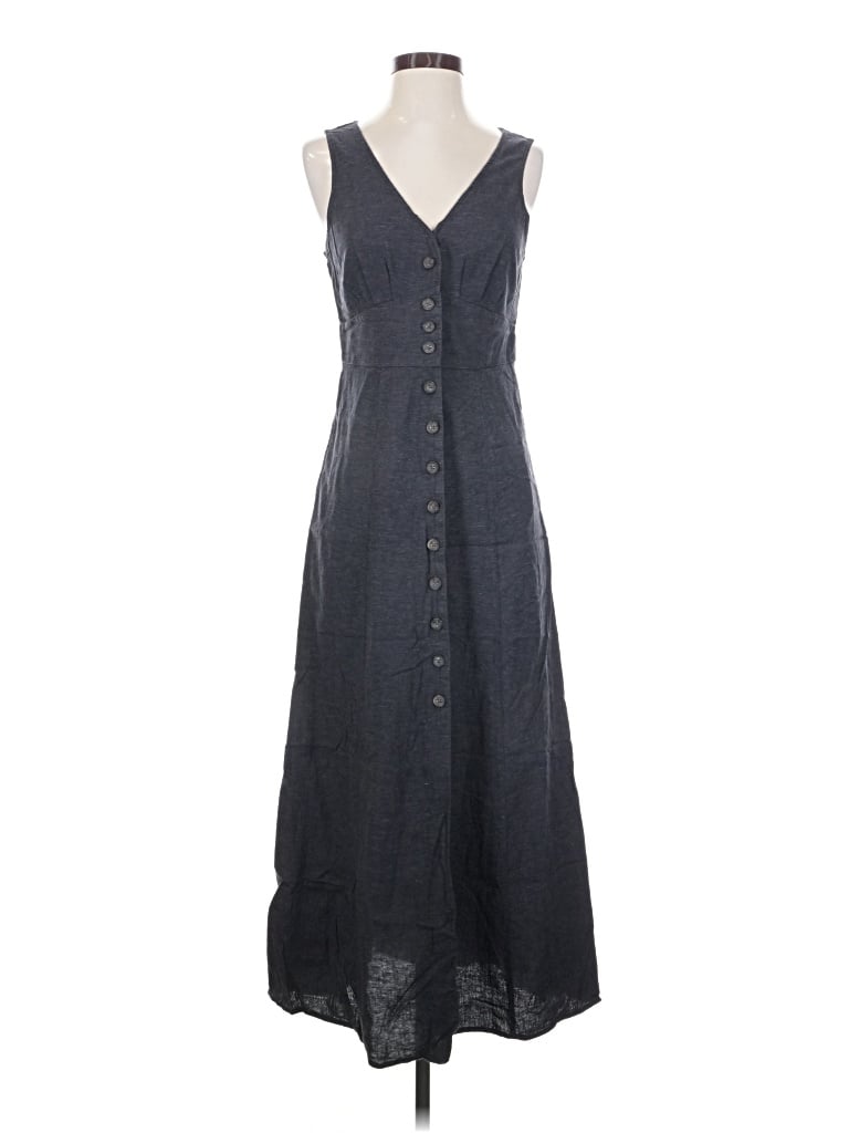 Pre-owned Marine Layer Casual Dress In Gray