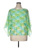 Ruby Rd. Green 3/4 Sleeve Blouse Size XL - photo 1