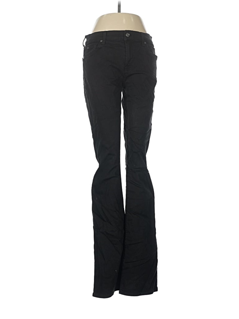 Pre-owned 7 For All Mankind Casual Pants In Black