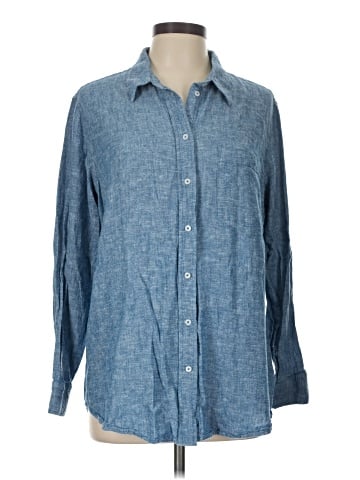 Gap Long Sleeve Button-Down Shirt (view 1)