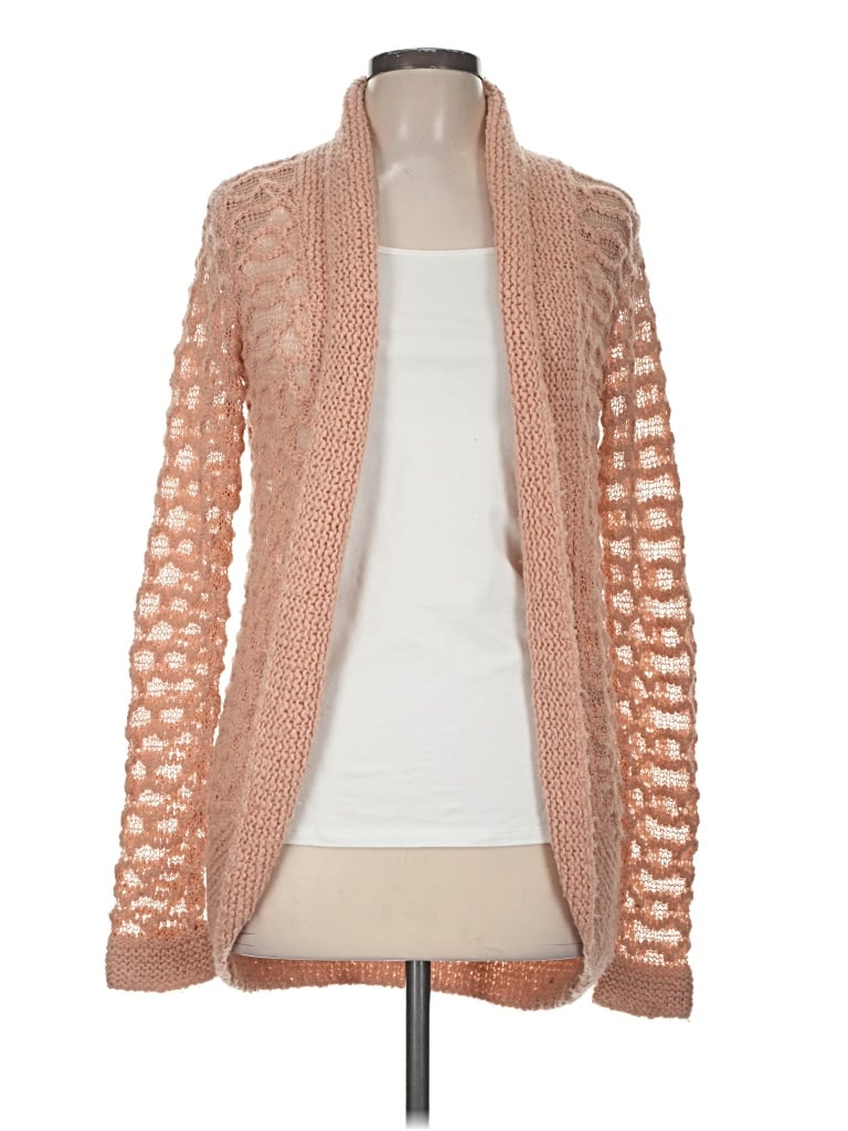 Pre-owned Kimchi Blue Cardigan Sweater In Pink
