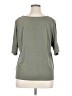 Green Envelope Gray 3/4 Sleeve Top Size XL - photo 2