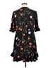 CeCe 100% Polyester Floral Black Casual Dress Size XL - photo 2