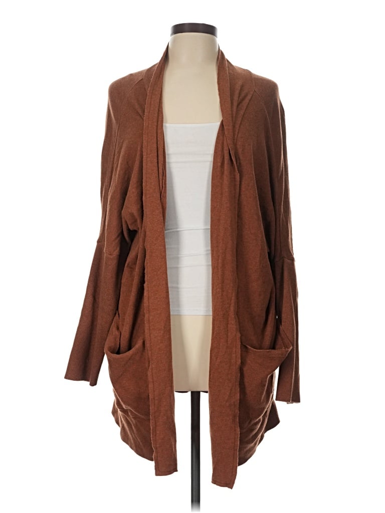 Pre-owned Pact Cardigan Sweater In Brown