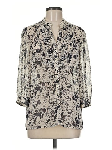 Banana Republic Factory Store 3/4 Sleeve Blouse (view 1)