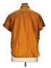 Everlane Solid Brown Short Sleeve Button-Down Shirt Size XL - photo 2