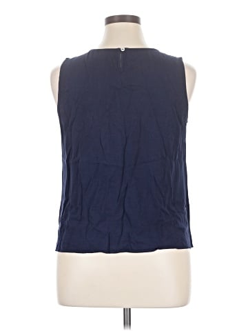 Skies Are Blue Sleeveless Blouse (view 2)