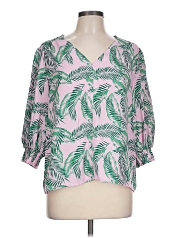 Maison Jules 3/4 Sleeve Blouse (view 1)