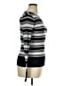 FRAME Stripes Silver Turtleneck Sweater Size XL - photo 4