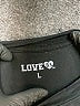 Love Black Short Sleeve Turtleneck Size L - photo 7