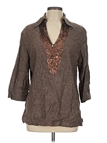 Sutton Studio 3/4 Sleeve Blouse (view 1)