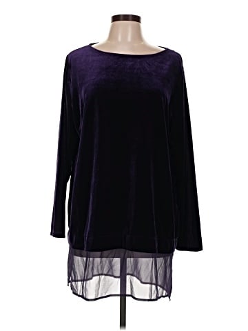 Travelers by Chico's 3/4 Sleeve T-Shirt (view 1)
