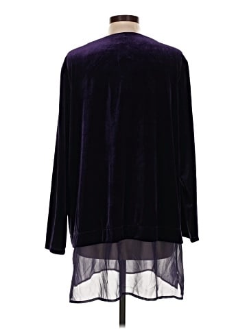 Travelers by Chico's 3/4 Sleeve T-Shirt (view 2)