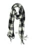 Unbranded Checkered-gingham Black Scarf One size - photo 1
