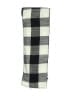 Unbranded Checkered-gingham Black Scarf One size - photo 2