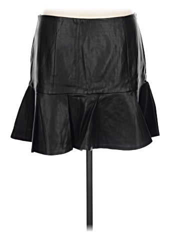 Armani Exchange Faux Leather Skirt (view 1)