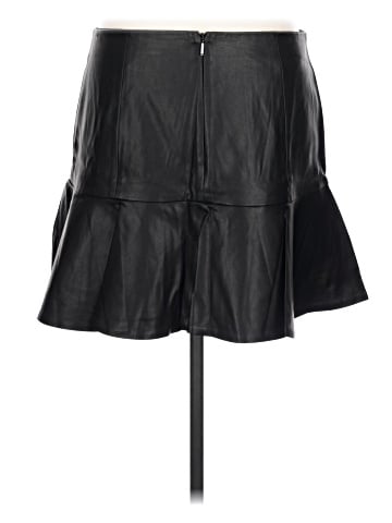Armani Exchange Faux Leather Skirt (view 2)