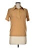 Reiss Tan Short Sleeve Top Size M - photo 1