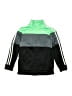 Adidas Color Block Green Track Jacket Size 7 - photo 1