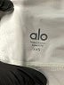 Alo Solid Ivory Athletic Shorts Size XXS - photo 3