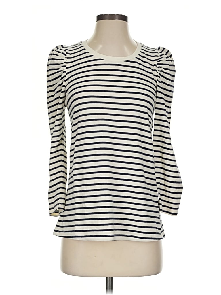 Pre-owned Pomander Place 3/4 Sleeve T-shirt In Ivory