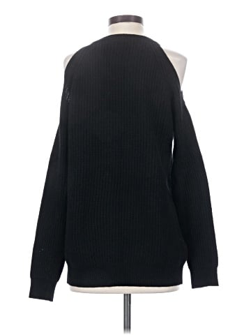 Aqua Cashmere Pullover Sweater (view 2)