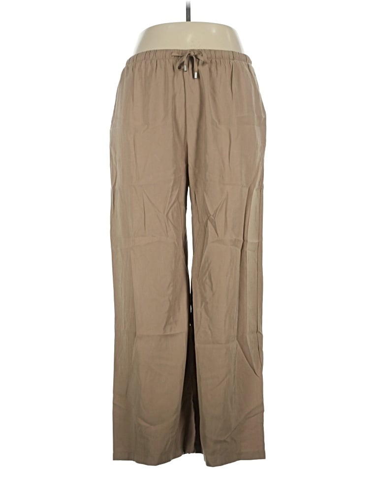 Pre-owned Wdny Casual Pants In Tan