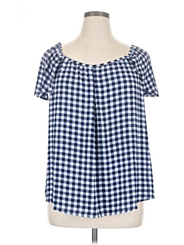 Maison Jules Short Sleeve Blouse (view 1)