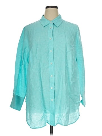 Talbots Long Sleeve Button-Down Shirt (view 1)