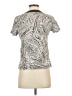 Basic Editions 100% Cotton Paisley Gray Short Sleeve Henley Size S - photo 2