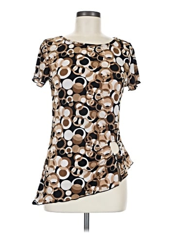 Susan Lawrence Short Sleeve Blouse (view 1)